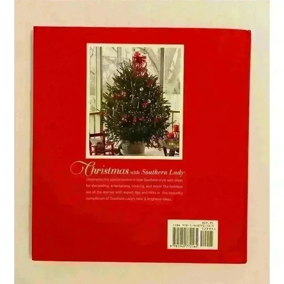 Christmas with Southern Lady Vol II Hardcover Holiday Decor & Recipes Book - Picture 2 of 2